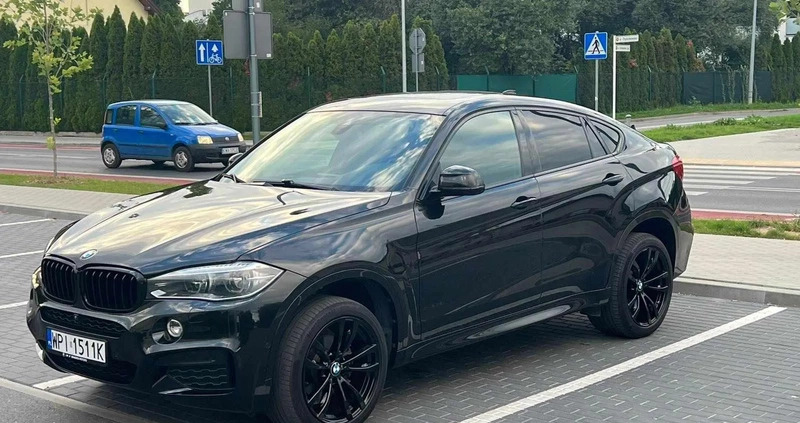 BMW X6 cena 160000 przebieg: 65000, rok produkcji 2018 z Olsztyn małe 781